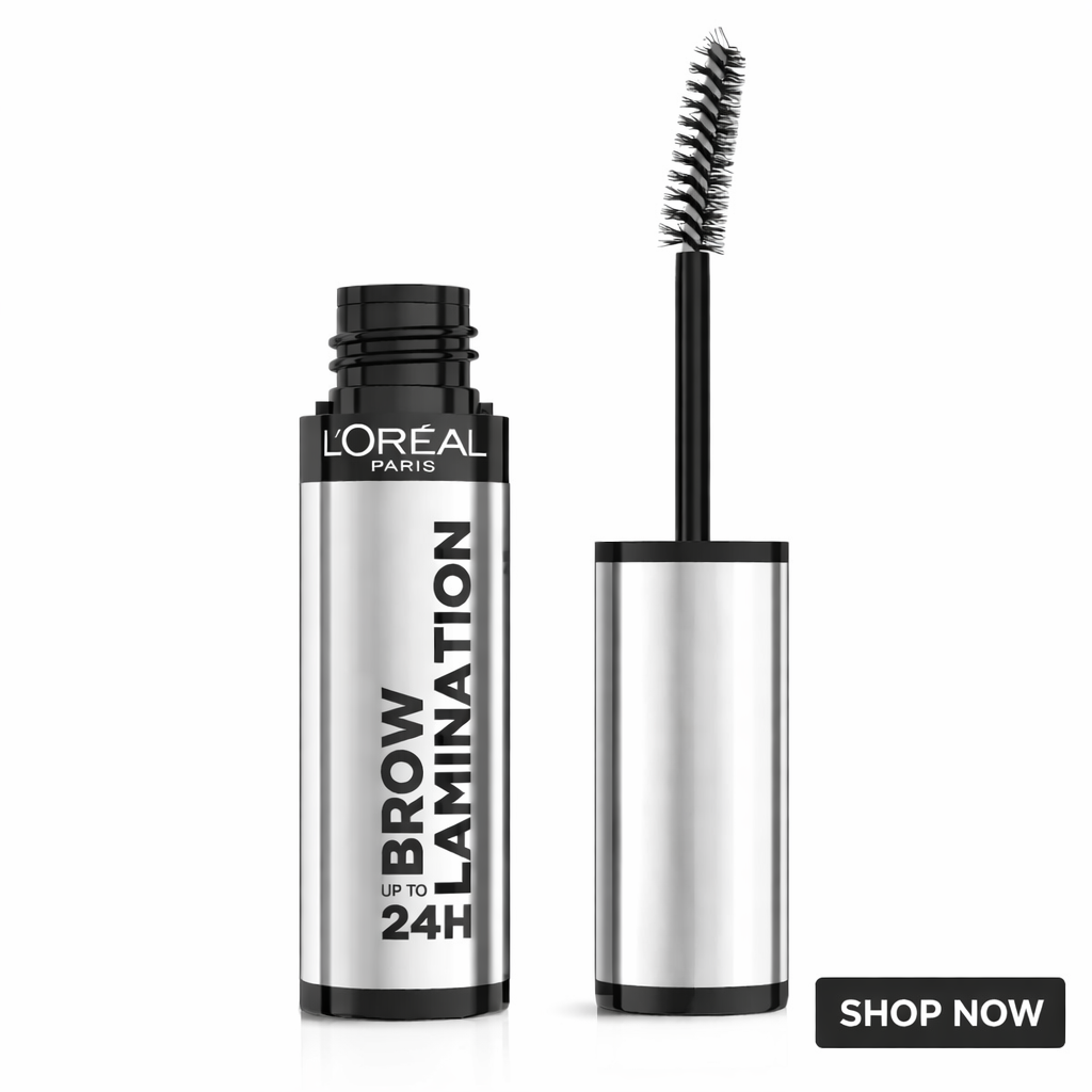 L’Oréal Infallible 24H Brow Lamination Gel – Waterproof Clear Eyebrow Gel for Lifted & Long-Lasting Brows